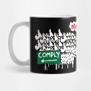 I Do Not Comply Mug